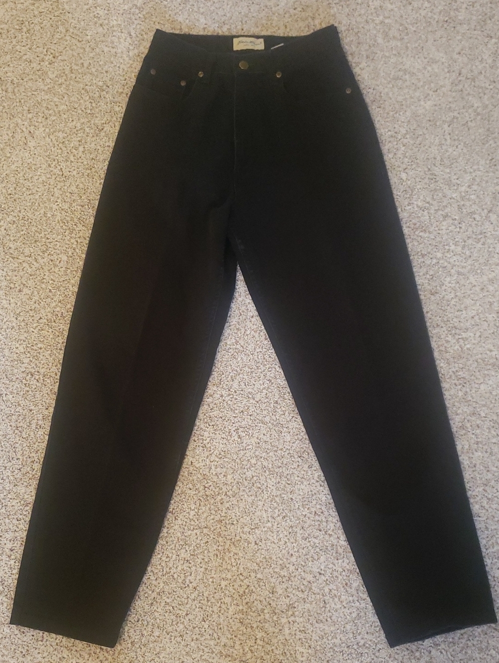 Eddie Bauer Vintage High-Rise Black Women's Jeans